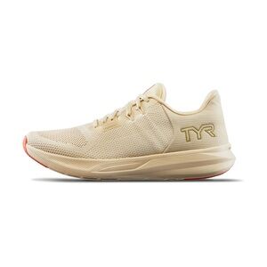 TYR Men's Size 11 Techknit RNR-1 Tab Cream Colored Trainer